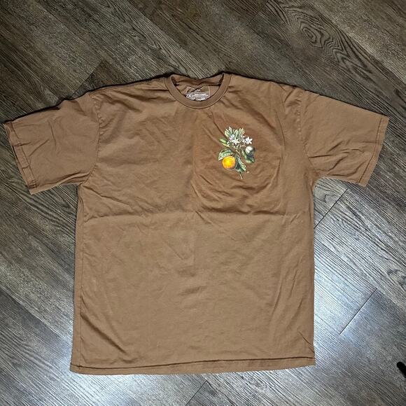 GLO GOD'S LOVE OVERCOMES Bear Good Fruit Unisex T-Shirt 2x Brown - Picture 1 of 5